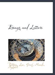 Essays and Letters,1110292155,9781110292158