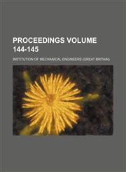 Proceedings Volume 144-145,1154213749,9781154213744