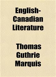 English-Canadian Literature,1152532812,9781152532816