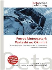 Ferret Monogatari Watashi no Okini Iri,6134489468,9786134489461