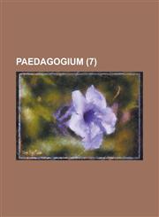 Paedagogium (7 ),1153491605,9781153491600