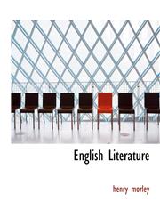 English Literature,1140044931,9781140044932