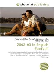 2002-03 in English Football,6130287518,9786130287511