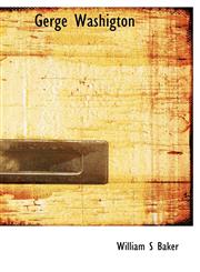 Gerge Washigton,1117753050,9781117753058