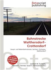 Bahnstrecke Walthersdorf-Crottendorf,6135159062,9786135159066