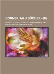 Bonner Jahrbucher (86),1235911977,9781235911972