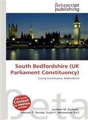 South Bedfordshire (UK Parliament Constituency),6134472093,9786134472098
