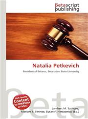 Natalia Petkevich,6135238485,9786135238488