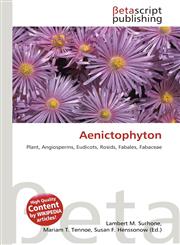 Aenictophyton,613489074X,9786134890748