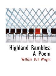 Highland Rambles A Poem,1103320238,9781103320233