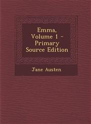 Emma, Volume 1,1287503667,9781287503668