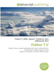 Fokker T.V,6134375845,9786134375849