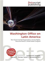 Washington Office on Latin America,6134896411,9786134896412