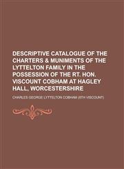 Descriptive Catalogue of the Charters,1152025198,9781152025196