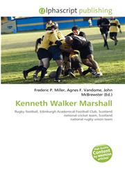 Kenneth Walker Marshall,6134257443,9786134257442