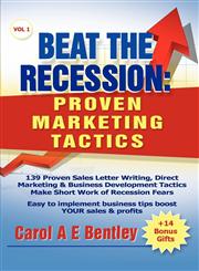 Beat The Recession Proven Marketing Tactics,0954920627,9780954920623