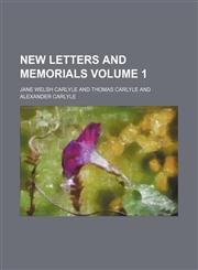 New letters and memorials Volume 1,1150275898,9781150275890