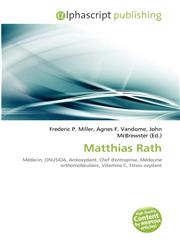 Matthias Rath,6133810432,9786133810433
