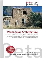 Vernacular Architecture,6130302452,9786130302450