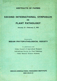 Second International Symposium of Plant Pathology - Abstracts of Papers - January 27 - February 3, 1971