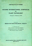 Second International Symposium of Plant Pathology - Abstracts of Papers - January 27 - February 3, 1971