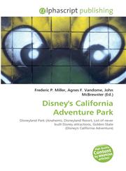 Disney's California Adventure Park,6130042108,9786130042103