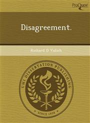 Disagreement.,1249902428,9781249902423