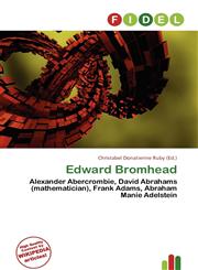 Edward Bromhead,6136827379,9786136827377