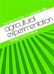 Agricultural Experimentation Design and Analysis,0471023523,9780471023524