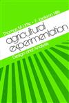 Agricultural Experimentation Design and Analysis,0471023523,9780471023524