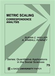 Metric Scaling Correspondence Analysis,0803937504,9780803937505