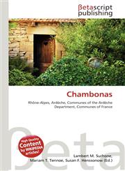 Chambonas,6136030896,9786136030890