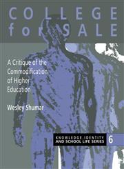 College for Sale,075070411X,9780750704113