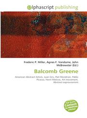 Balcomb Greene,6131712883,9786131712883