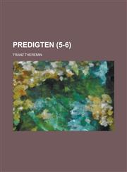 Predigten (5-6 ),1153482940,9781153482943