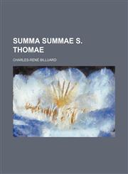 Summa Summae S. Thomae,1232102628,9781232102625