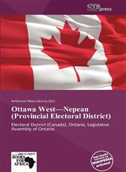 Ottawa West-Nepean (Provincial Electoral District),613855311X,9786138553113