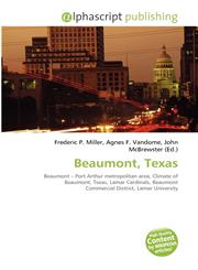 Beaumont, Texas,6132881905,9786132881908