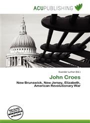 John Croes,6136737604,9786136737607