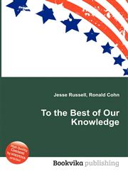 To the Best of Our Knowledge,5511351091,9785511351094
