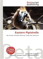 Eastern Pipistrelle,613447908X,9786134479080