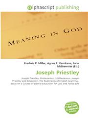 Joseph Priestley,613003590X,9786130035907