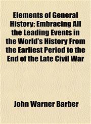 Elements of General History,1154692906,9781154692907