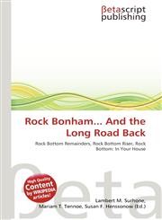 Rock Bonham... And the Long Road Back,6136205602,9786136205601