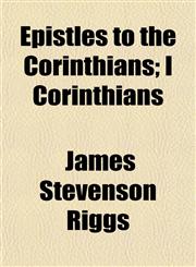 Epistles to the Corinthians; I Corinthians,1150344482,9781150344480
