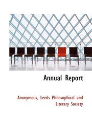 Annual Report,1117414590,9781117414591