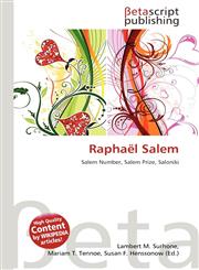 Raphaël Salem,6134873489,9786134873482