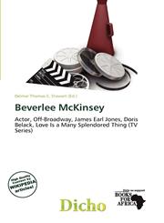 Beverlee McKinsey,6138144333,9786138144335