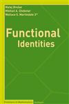 Functional Identities,376437795X,9783764377953