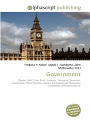 Government,6130078609,9786130078607